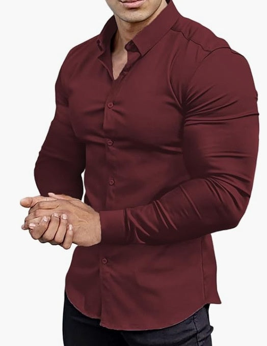 Men's Business Non-ironing Professional Anti-wrinkle Casual Shirt