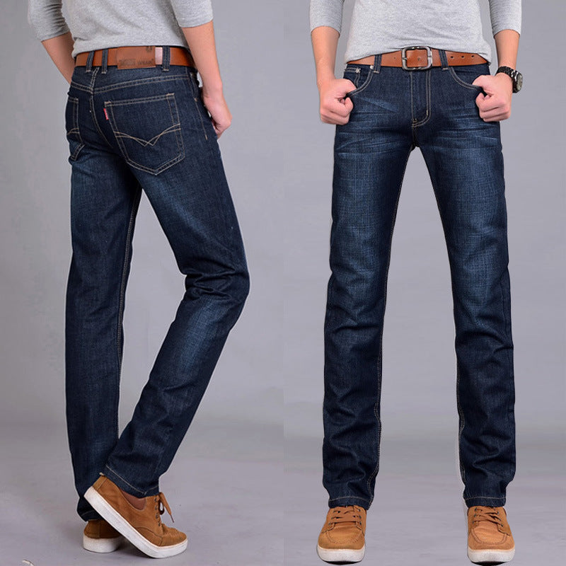 Breathable casual men's jeans