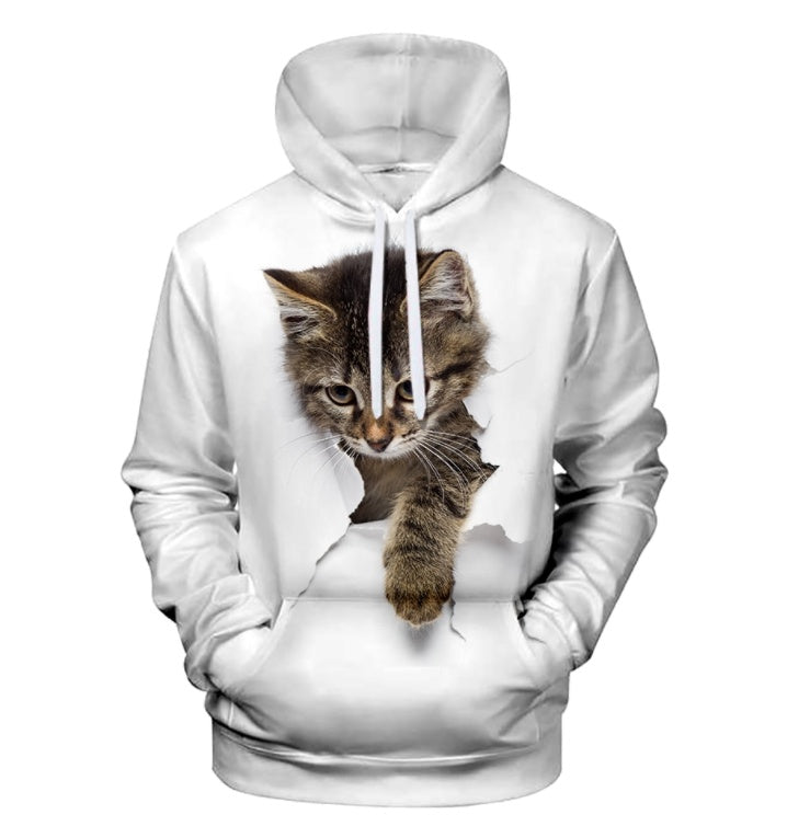 Cute Cat Hoodies Men Women Sweatshirt - ARCHSHOPE