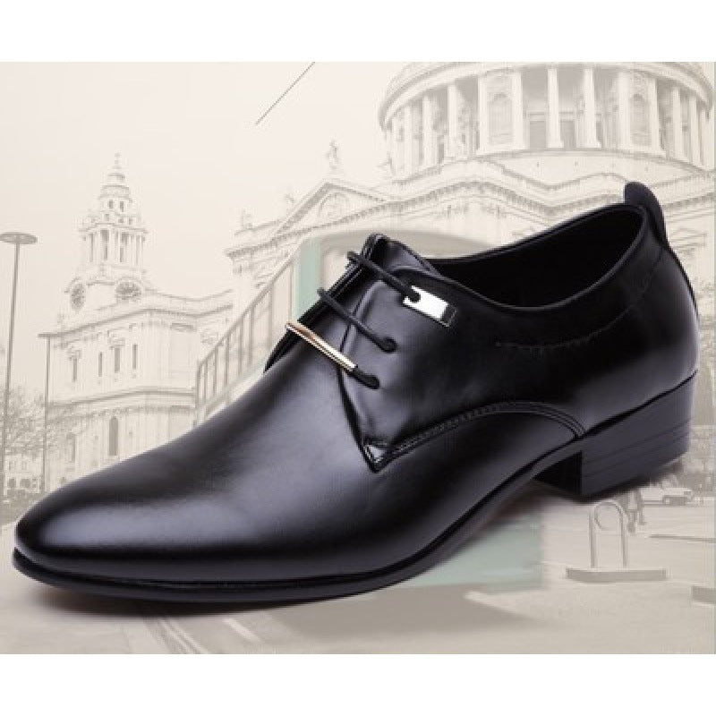 Chaussures habillées confortables pour hommes, Oxfords classiques à lacets