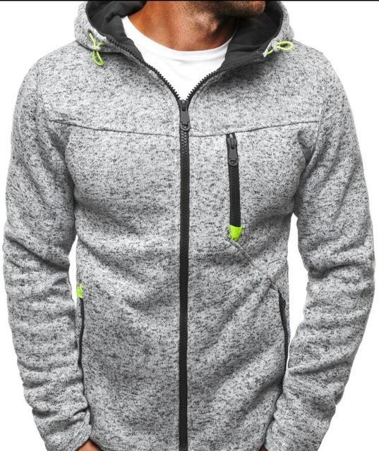 Men's Hoodie Grey Casual Branded Sweater Sweatshirts - ARCHSHOPE