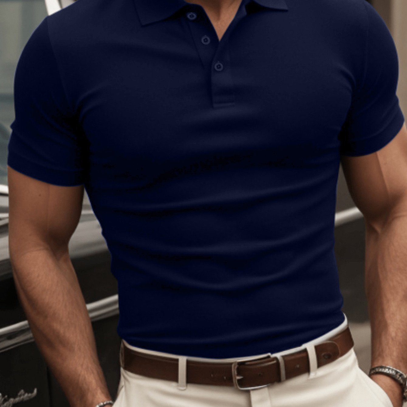 European And American Men's Fashion Short Sleeve Button Shirt - ARCHSHOPE