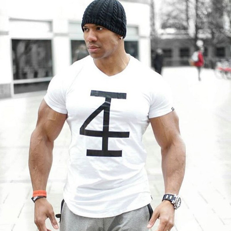 Tight-fitting male short-sleeved training - ARCHSHOPE