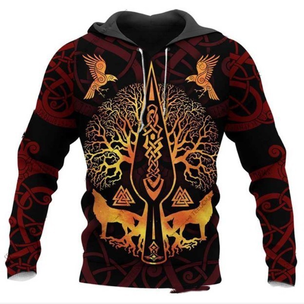 Printed Street Fashion Hoodie Man - ARCHSHOPE