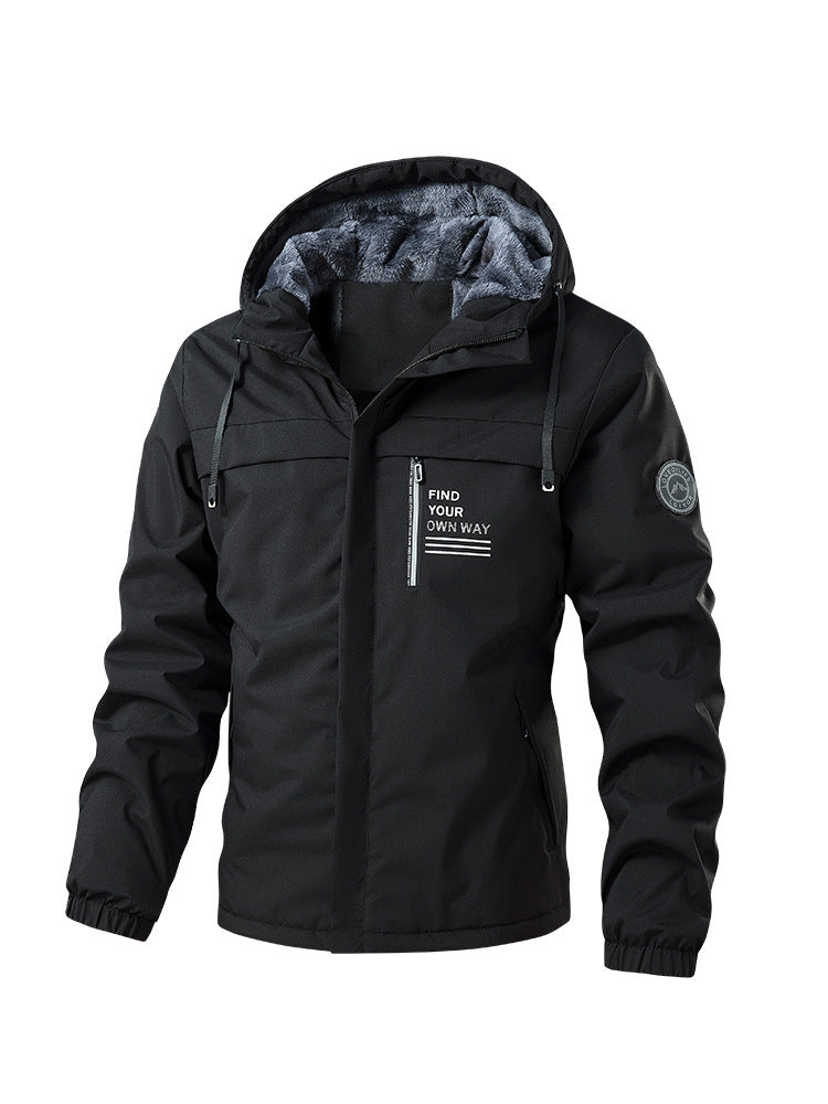 Men's Outdoor Jacket Thick Jacket Coat - ARCHSHOPE