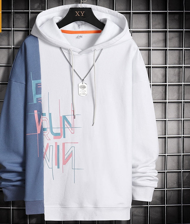 Hip Hop Alphabet Korean Hoodie Man - ARCHSHOPE