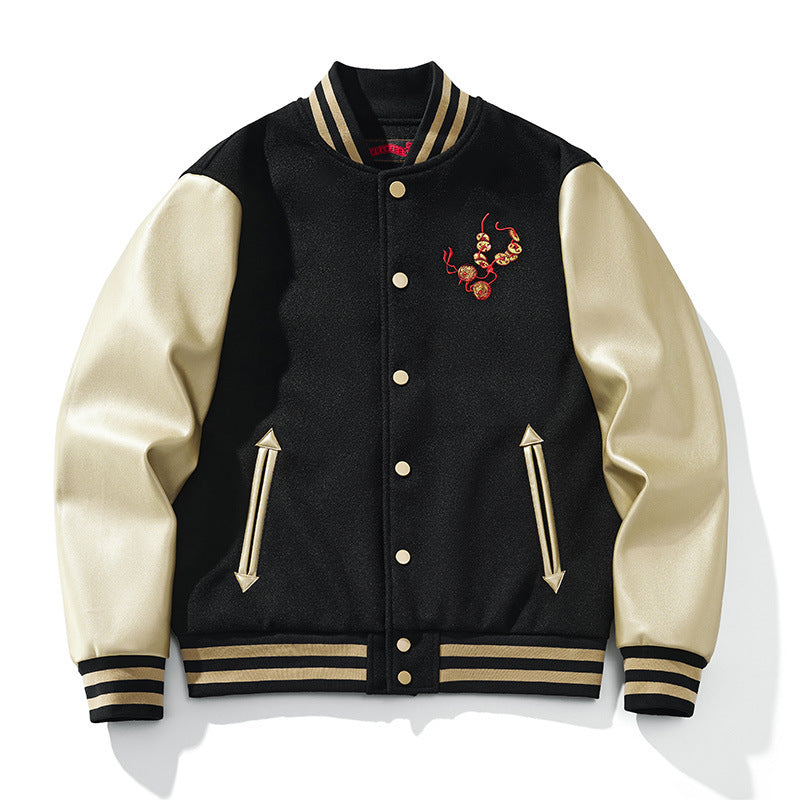 Men's Chinese-style Heavy-duty Embroidered Jacket