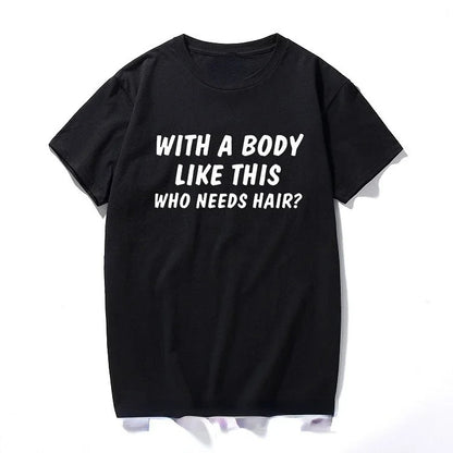Plus Size Men's Cotton Short-sleeved Summer English Letter Printed T-shirt Top Men - ARCHSHOPE