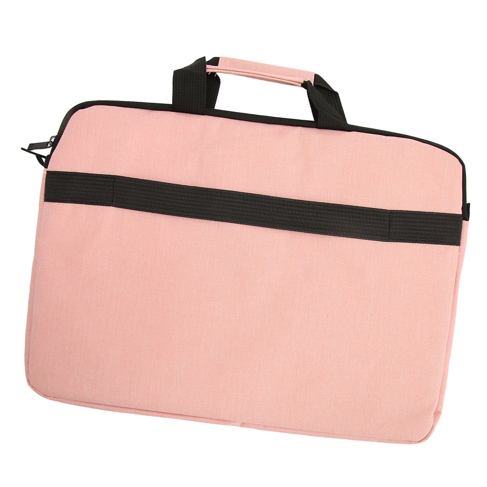 15.6Inch Laptop Sleeve Waterproof Polyester Laptop Case Portable Notebook Protective Case for Travel Business Trip Pink - ARCHSHOPE