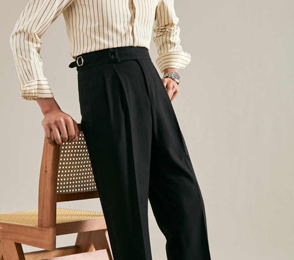 Business Casual Advanced Draped Suit Pants