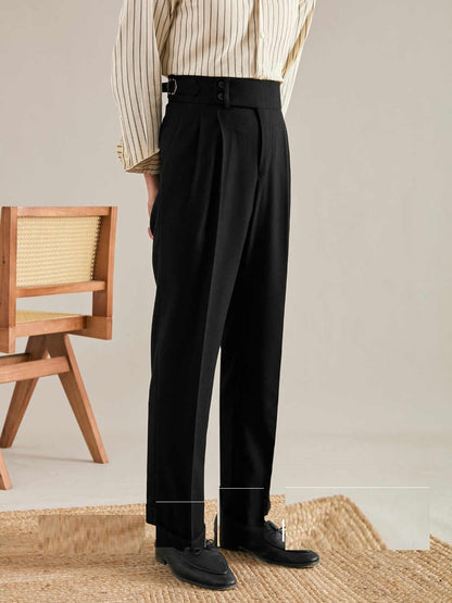 Business Casual Advanced Draped Suit Pants