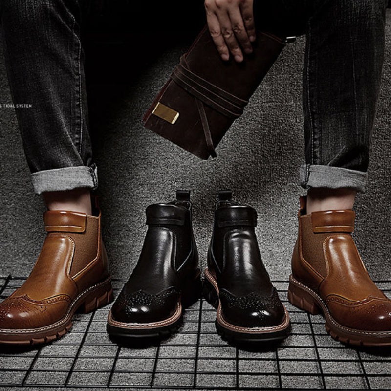 Martin Platform Retro Ankle Heat Preservation Boots