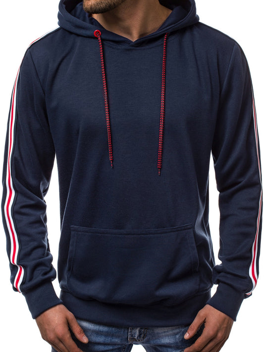Hoodie Jumper Fashion Line Splicing Mens - ARCHSHOPE