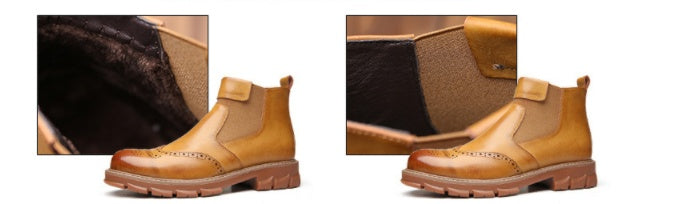 Martin Platform Retro Ankle Heat Preservation Boots