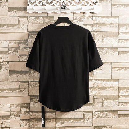 Men's summer wide zipper T-shirt - ARCHSHOPE