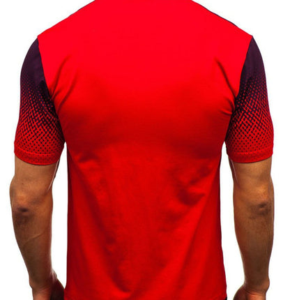 Lapel print short sleeve - ARCHSHOPE