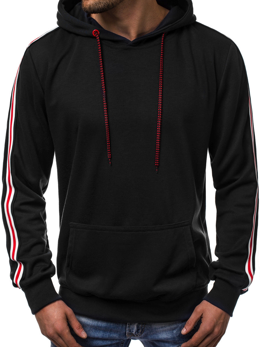 Hoodie Jumper Fashion Line Splicing Mens - ARCHSHOPE