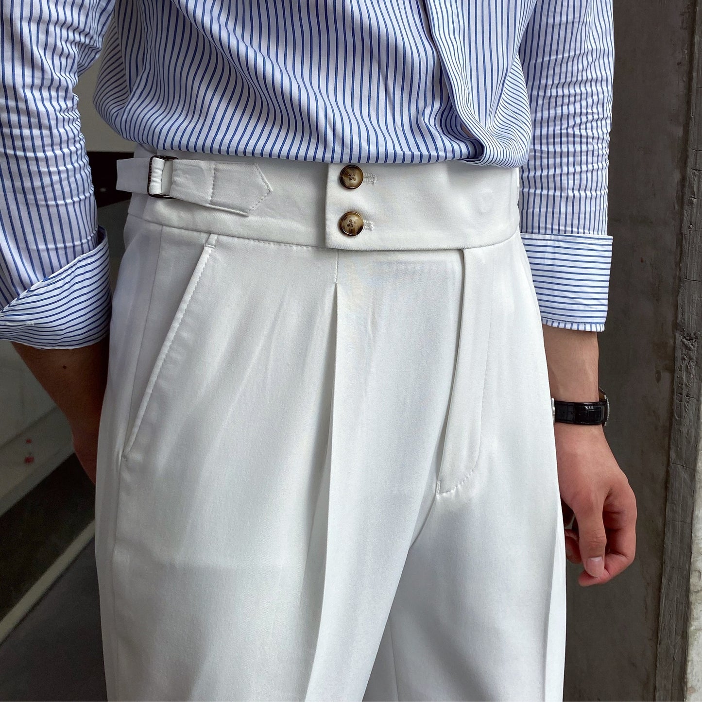 Men's Design Suit Pants Men's Straight Pants