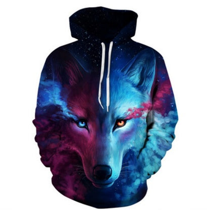 Wolf Printed Hoodies Men 3D Sweatshirt - ARCHSHOPE