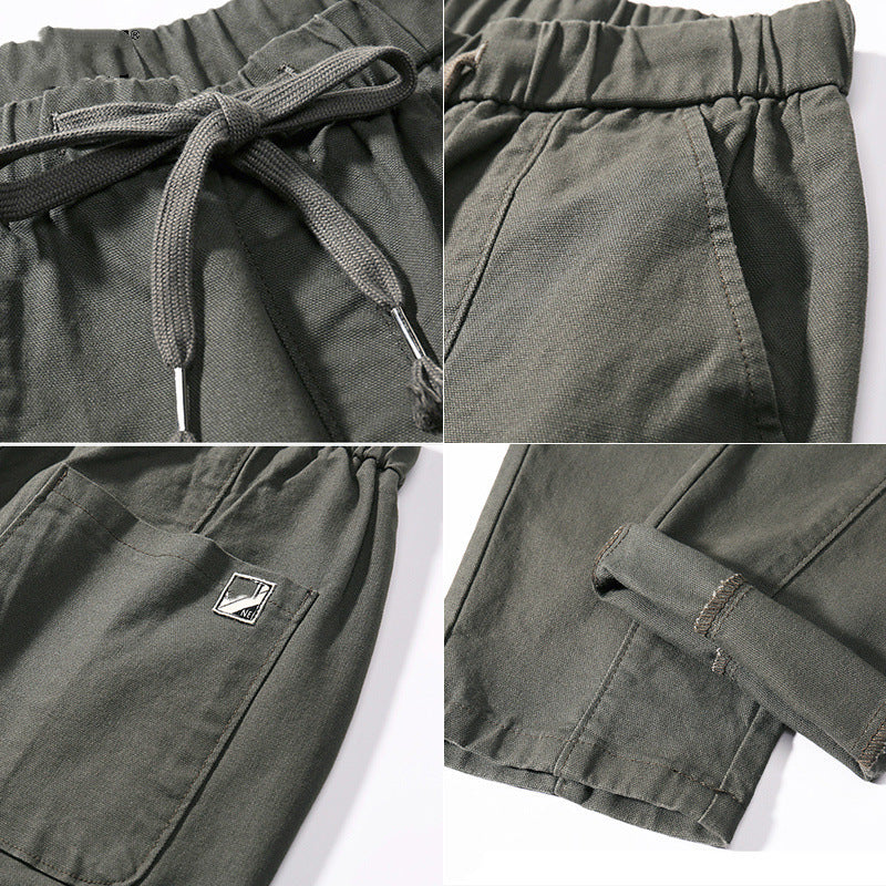 Men's Pants Casual Pants Men's Trousers Loose Straight Leg Pants