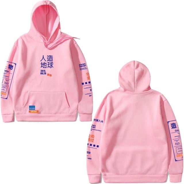 Sweater Cropped Hoodies For Men Sweatshirt Drawstring Cool - ARCHSHOPE