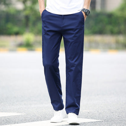 Spring And Autumn Loose Men's Pants Straight Suit Pants All-match Pants