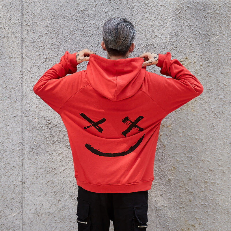 Men's Sweater   Stitching Hit Color Hooded Sweater - ARCHSHOPE
