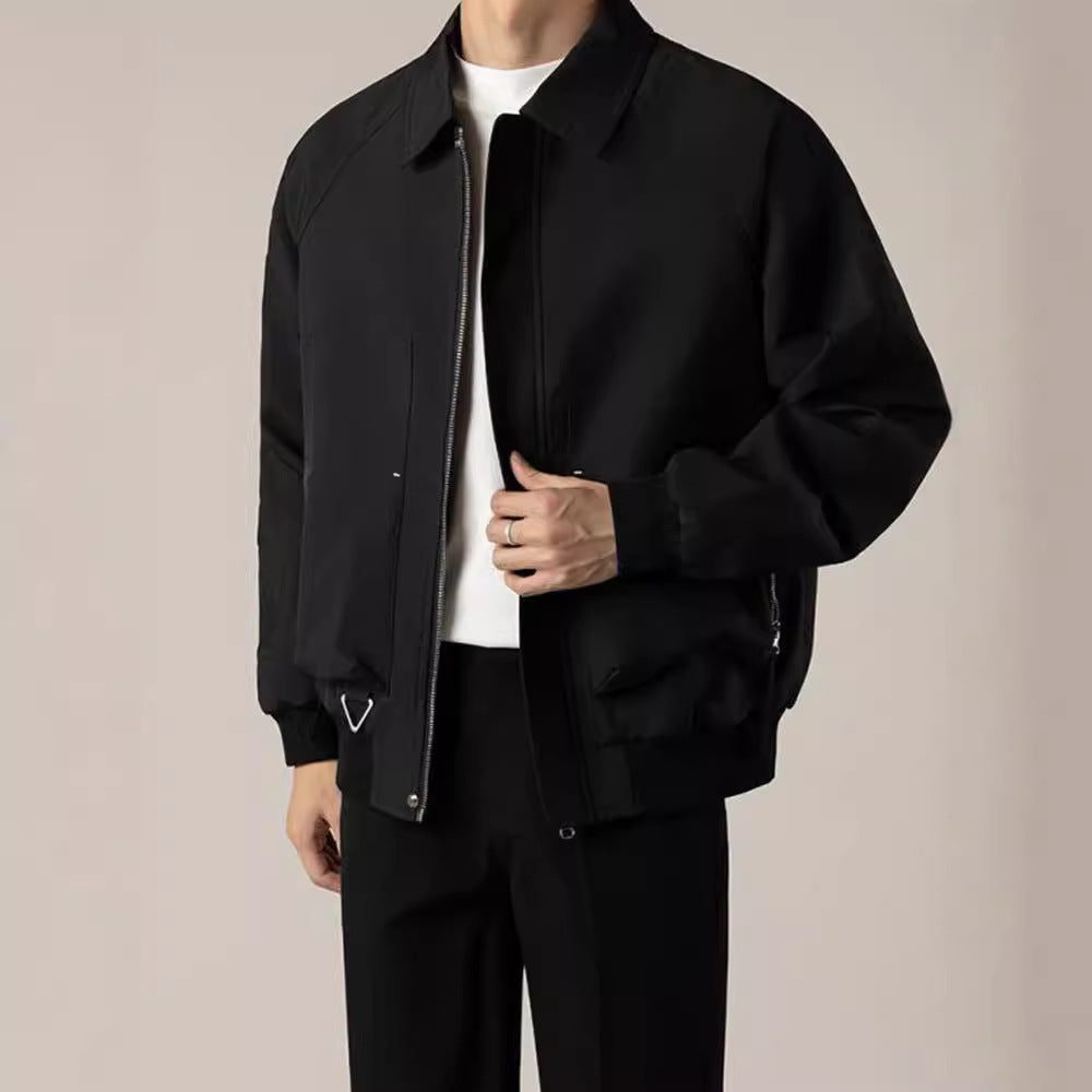 Loose Short Lapels Jacket Men - ARCHSHOPE