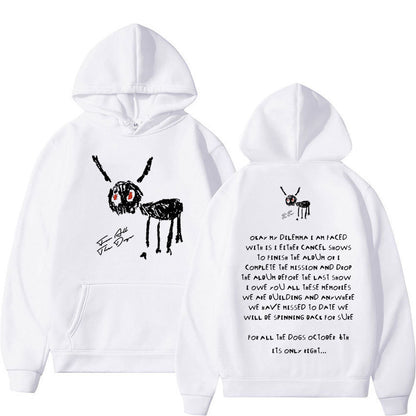 Rapper Drake For All The Dogs Letter Hoodie - ARCHSHOPE