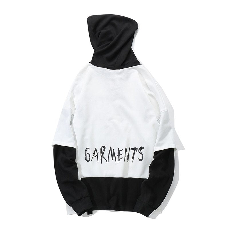 Autumn Men Graffiti Oversize Hoodies Hip-hop Round Neck Cotton Hoodie - ARCHSHOPE