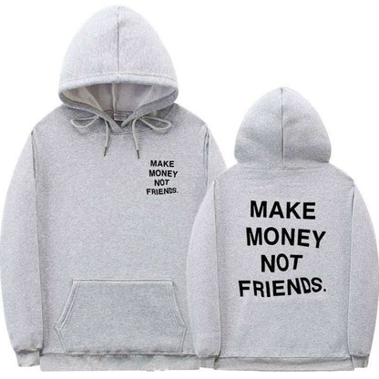 Letter printed Hoodie men's and women's fleece hoodies - ARCHSHOPE