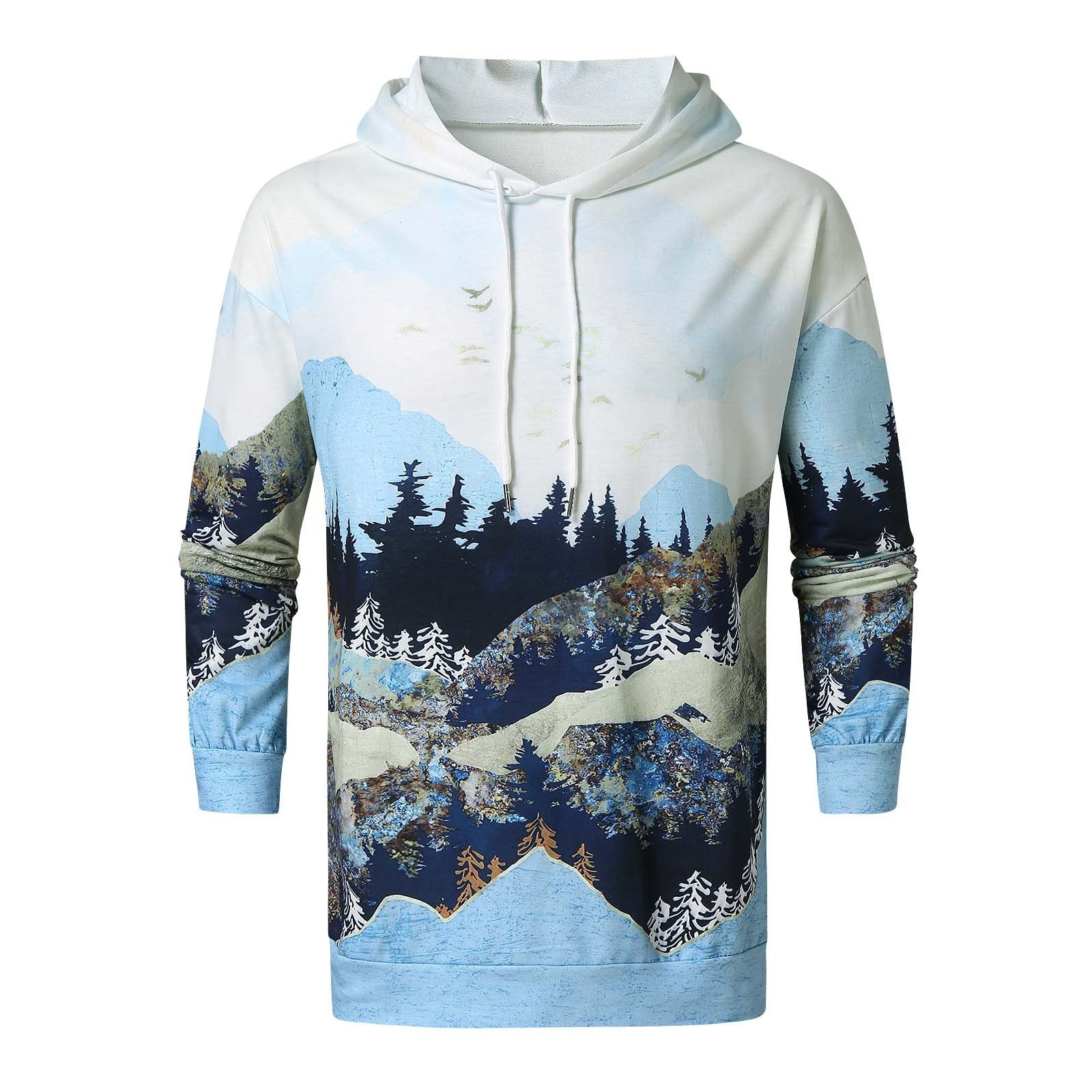 Printed Super Flexible Hoodie Casual Hoodie - ARCHSHOPE