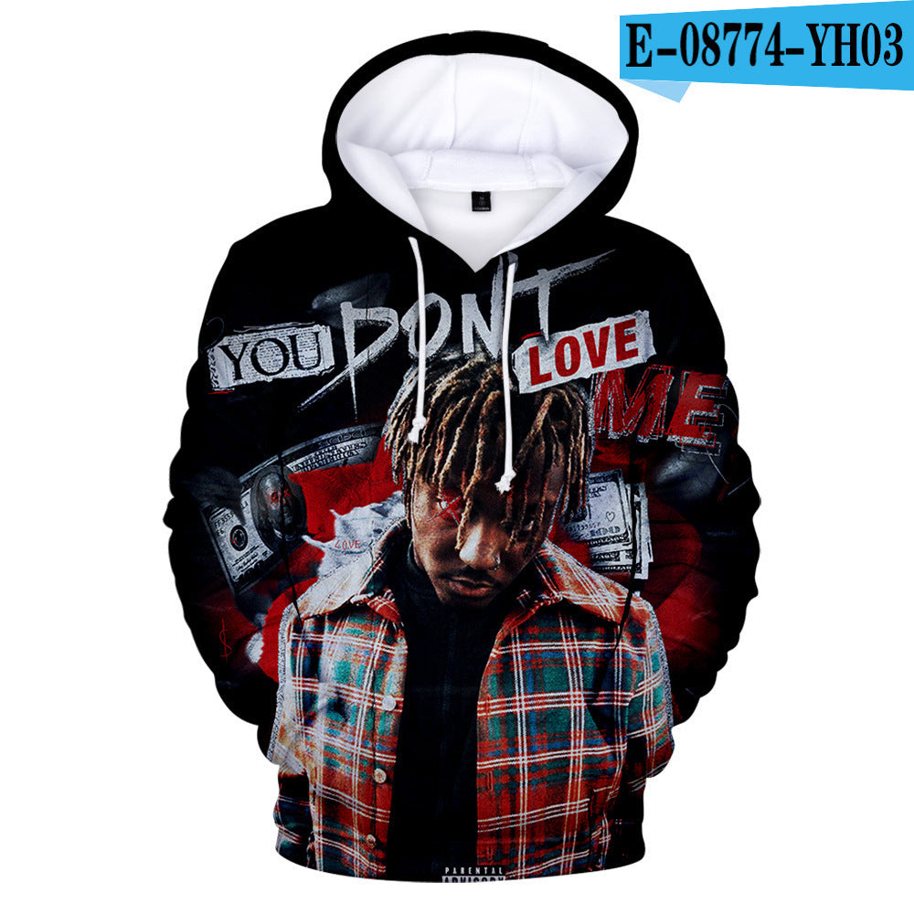 Hip-hop singer Juice Wrld 3D Hoodie - ARCHSHOPE