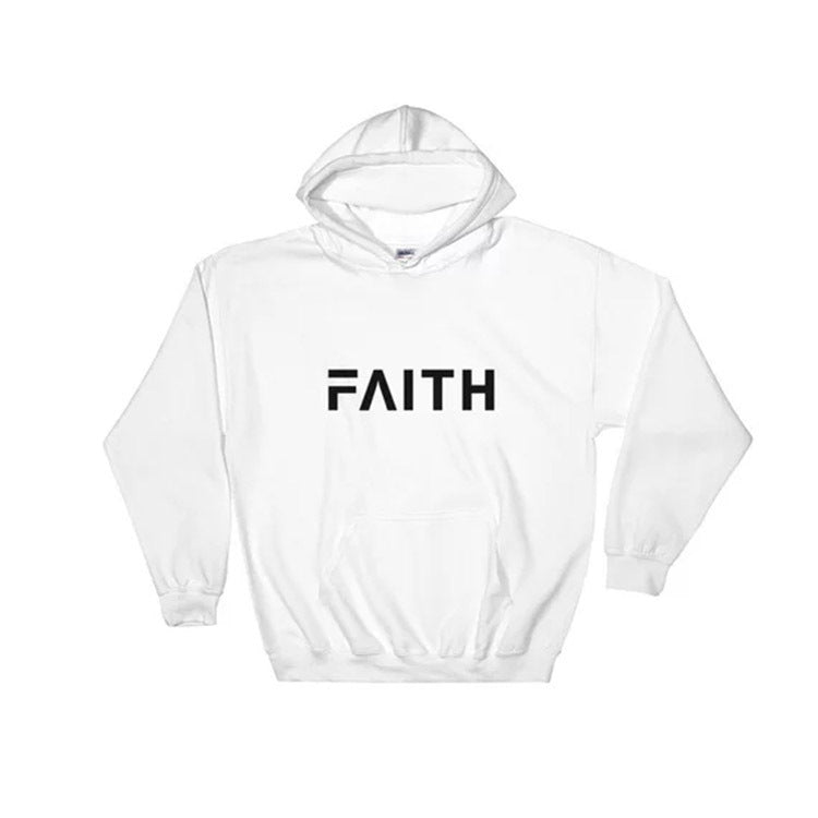 Faith Letter Print Women Hoodies - ARCHSHOPE