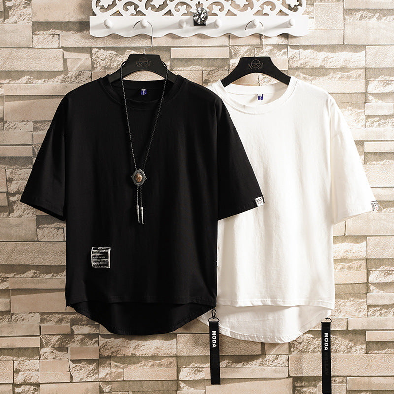 Men's summer wide zipper T-shirt - ARCHSHOPE