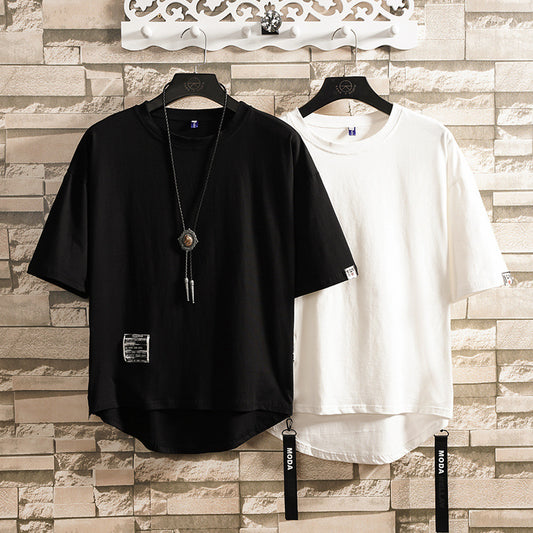 Men's summer wide zipper T-shirt - ARCHSHOPE