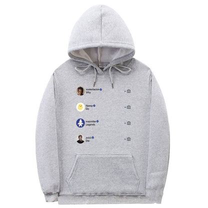 A man in a hooded sweater - ARCHSHOPE