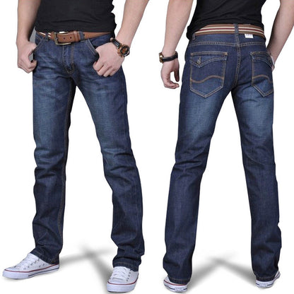 Breathable casual men's jeans