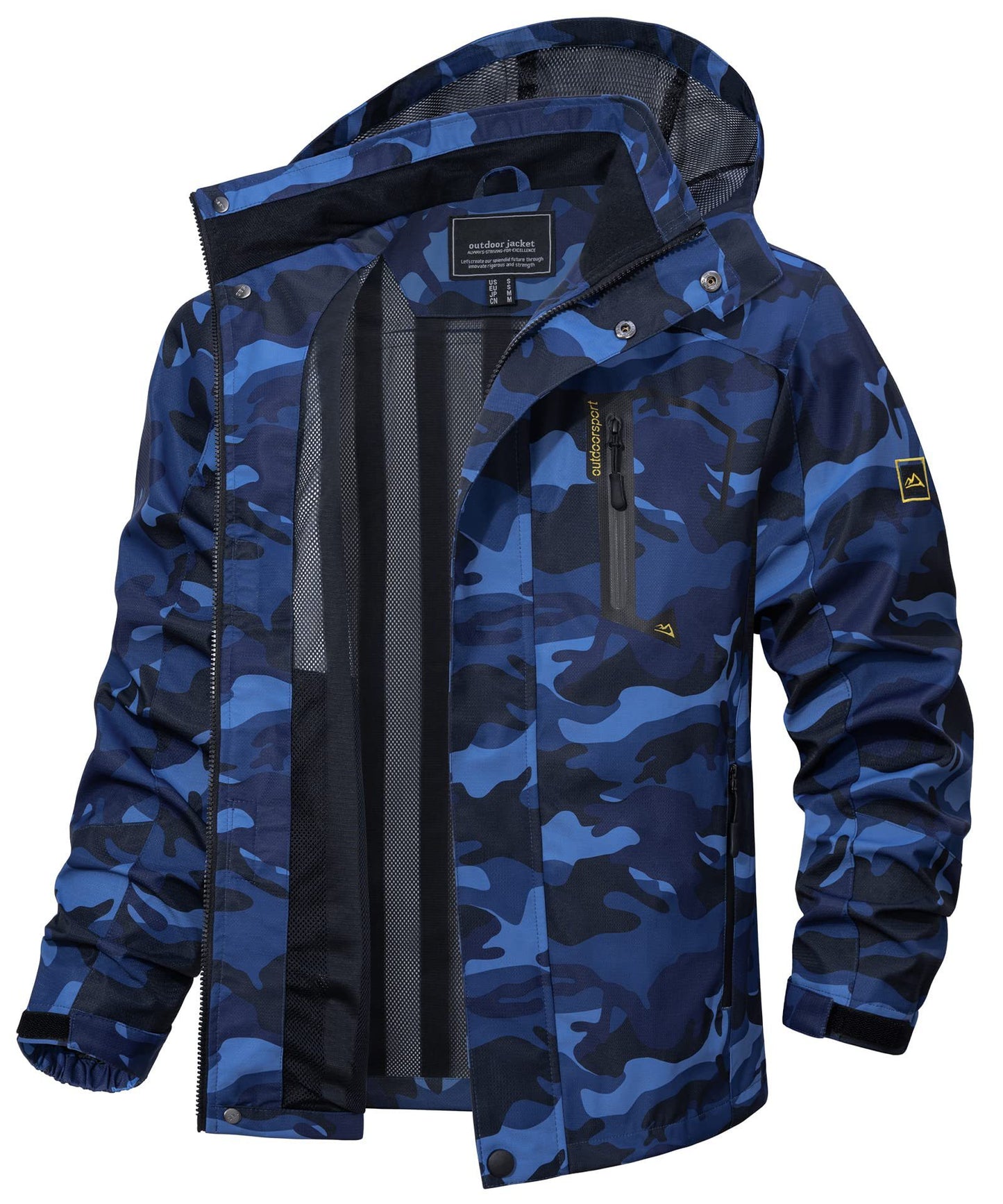 New Casual Fall Men's Long Sleeve Hooded Jacket Coat - ARCHSHOPE