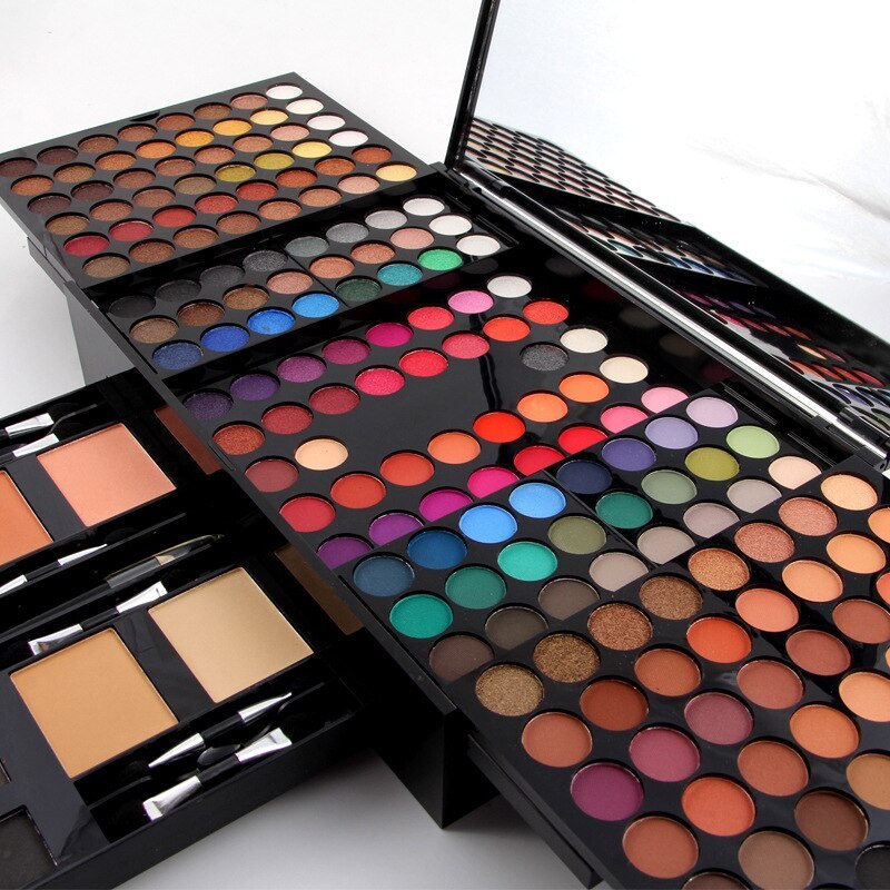 180 Colors Eyes Shadow Blush Set Personalized Piano-shaped Makeup Palette Box - ARCHSHOPE