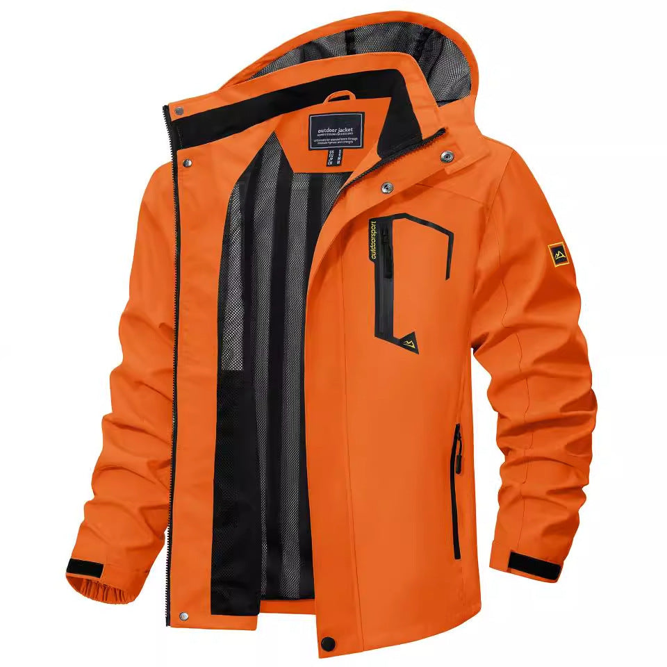 New Casual Fall Men's Long Sleeve Hooded Jacket Coat - ARCHSHOPE