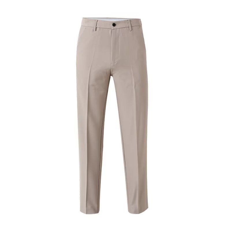 Trendy Tapered Men's Trendy Suit Pants Casual