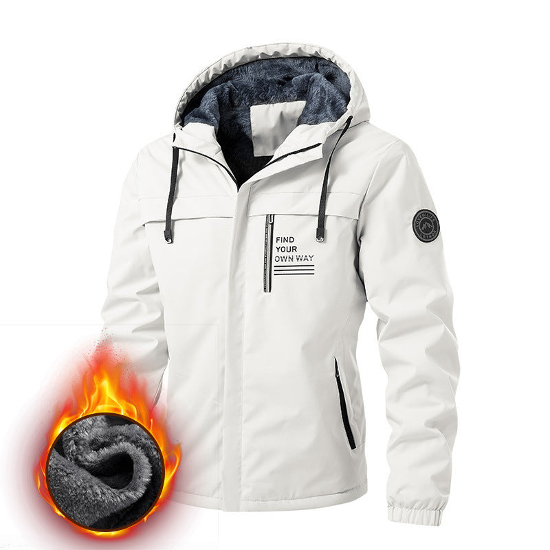 Men's Outdoor Jacket Thick Jacket Coat - ARCHSHOPE