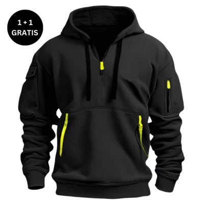Dropped Shoulder Hooded Sweatshirt Men's Women's Plus Size Loose Pullover Fashion Sweatshirt - ARCHSHOPE