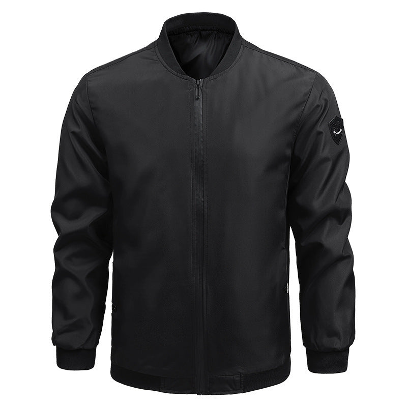 Spring And Autumn Casual Solid Color Men's Coat - ARCHSHOPE