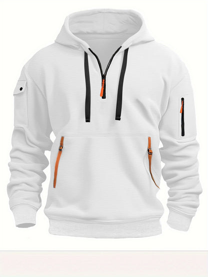 Dropped Shoulder Hooded Sweatshirt Men's Women's Plus Size Loose Pullover Fashion Sweatshirt - ARCHSHOPE