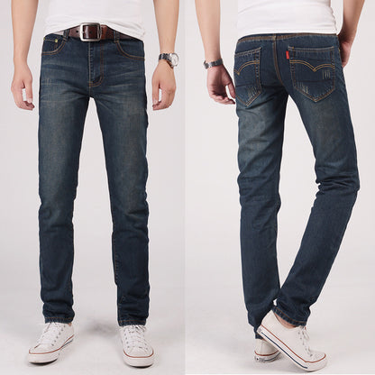 Breathable casual men's jeans