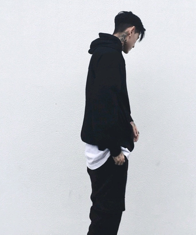 Hip hop hooded sweater male loose couple student head Harajuku style long sleeve hoodie - ARCHSHOPE