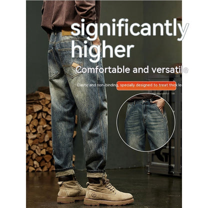 Men's Loose Straight Cargo Pants