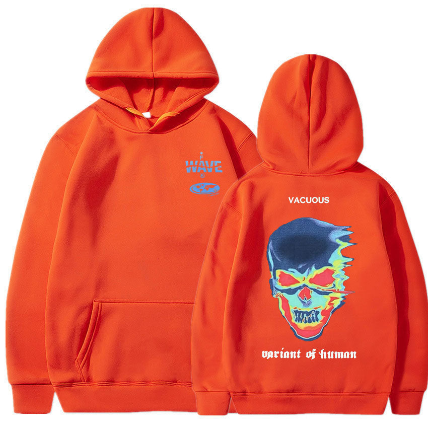 Skeleton Thermal Imaging Graphic Print Hoodie Men Women - ARCHSHOPE